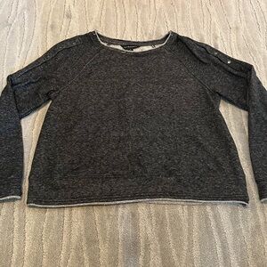 Rock & Republic Gray Sweatshirt - Size Medium